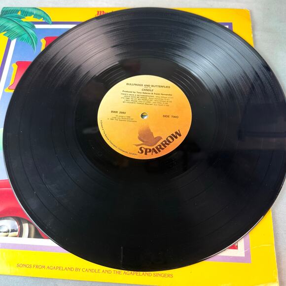 Vintage 1986 Music Machines Bullfrogs & Butterflies Part 3 Vinyl Record - Picture 4 of 5